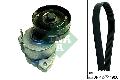 Zestaw paska klinowego wielorowkowego do Opla, 529 0091 10, INA w ofercie sklepu e-autoparts.pl 