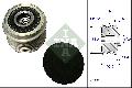 Alternator - sprzęgło jednokierunkowe do Hyundia, 535 0217 10, INA w ofercie sklepu e-autoparts.pl 
