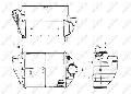 Chłodnica powietrza doładowującego30133, NRF w ofercie sklepu e-autoparts.pl 