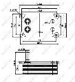 Chłodnica oleju, olej silnikowy, EASY FIT do Forda, 31071, NRF w ofercie sklepu e-autoparts.pl 