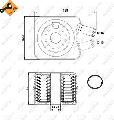 Chłodnica oleju, olej silnikowy, EASY FIT do Seata, 31306, NRF w ofercie sklepu e-autoparts.pl 