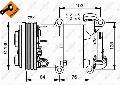 Kompresor, klimatyzacja, EASY FIT do Forda, 32410, NRF w ofercie sklepu e-autoparts.pl 