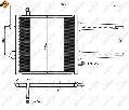 Chłodnica klimatyzacji - skraplacz, EASY FIT do VW, 35049, NRF w ofercie sklepu e-autoparts.pl 