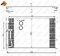 Chłodnica klimatyzacji - skraplacz, EASY FIT do Mazdy, 35306, NRF w ofercie sklepu e-autoparts.pl 