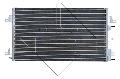 Chłodnica klimatyzacji - skraplacz, EASY FIT do Renault, 35447, NRF w ofercie sklepu e-autoparts.pl 