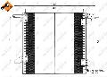 Chłodnica klimatyzacji - skraplacz, EASY FIT do Mercedesa, 35579, NRF w ofercie sklepu e-autoparts.pl 