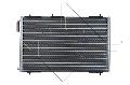 Chłodnica klimatyzacji - skraplacz, EASY FIT do Peugeota, 35836, NRF w ofercie sklepu e-autoparts.pl 
