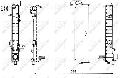 Chłodnica, układ chłodzenia silnika do Saaba, 504140, NRF w ofercie sklepu e-autoparts.pl 