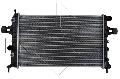 Chłodnica, układ chłodzenia silnika, EASY FIT do Opla, 50562, NRF w ofercie sklepu e-autoparts.pl 