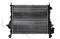 Chłodnica, układ chłodzenia silnika do Renault, 509513, NRF w ofercie sklepu e-autoparts.pl 