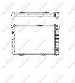 Chłodnica, układ chłodzenia silnika, EASY FIT do Mercedesa, 516574, NRF w ofercie sklepu e-autoparts.pl 