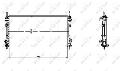 Chłodnica, układ chłodzenia silnika, EASY FIT do Forda, 519697, NRF w ofercie sklepu e-autoparts.pl 