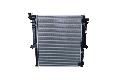 Chłodnica, układ chłodzenia silnika do Mitsubishi, 53910, NRF w ofercie sklepu e-autoparts.pl 