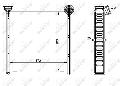 Wymiennik ciepła, ogrzewanie wnętrza do Seata, 54342, NRF w ofercie sklepu e-autoparts.pl 