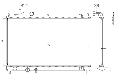 Chłodnica, układ chłodzenia silnika do Mitsubishi, 550025, NRF w ofercie sklepu e-autoparts.pl 