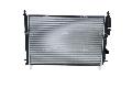 Chłodnica, układ chłodzenia silnika, Economy Class do Renault, 58106A, NRF w ofercie sklepu e-autoparts.pl 