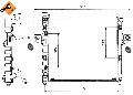 Chłodnica, układ chłodzenia silnika, EASY FIT do Jeepa, 58112, NRF w ofercie sklepu e-autoparts.pl 