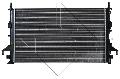 Chłodnica, układ chłodzenia silnika do Renault, 58318, NRF w ofercie sklepu e-autoparts.pl 
