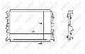 Chłodnica, układ chłodzenia silnika do Seata, 58398, NRF w ofercie sklepu e-autoparts.pl 
