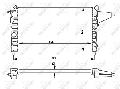 Chłodnica, układ chłodzenia silnika do Opla, 58775, NRF w ofercie sklepu e-autoparts.pl 