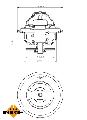 Termostat układu chłodzenia, EASY FIT do Forda, 725067, NRF w ofercie sklepu e-autoparts.pl 