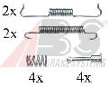 Zestaw akcesoriów, szczęki hamulcowe hamulca postojowego do BMW, 0841Q, A.B.S. w ofercie sklepu e-autoparts.pl 