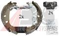 Zestaw szczęk hamulcowych, SMARTKIT do Peugeota, 111413, A.B.S. w ofercie sklepu e-autoparts.pl 