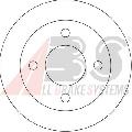 Tarcza hamulcowa do Nissana, 16065, A.B.S. w ofercie sklepu e-autoparts.pl 