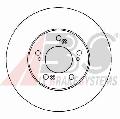Tarcza hamulcowa do Hondy, 16182, A.B.S. w ofercie sklepu e-autoparts.pl 
