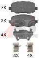 Klocki hamulcowe - komplet do Jeepa, 35039, A.B.S. w ofercie sklepu e-autoparts.pl 