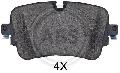 Klocki hamulcowe - komplet do Audi, 35113, A.B.S. w ofercie sklepu e-autoparts.pl 