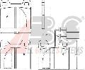 Klocki hamulcowe - komplet do Alfy, 36013, A.B.S. w ofercie sklepu e-autoparts.pl 