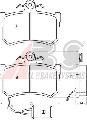 Klocki hamulcowe - komplet do Rovera, 36645, A.B.S. w ofercie sklepu e-autoparts.pl 