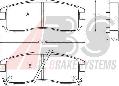 Klocki hamulcowe - komplet do Mitsubishi, 36690, A.B.S. w ofercie sklepu e-autoparts.pl 
