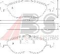 Klocki hamulcowe - komplet do Volvo, 36762, A.B.S. w ofercie sklepu e-autoparts.pl 
