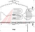 Klocki hamulcowe - komplet do Audi, 36789, A.B.S. w ofercie sklepu e-autoparts.pl 