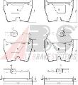Klocki hamulcowe - komplet do Audi, 37367, A.B.S. w ofercie sklepu e-autoparts.pl 