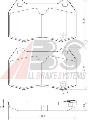 Klocki hamulcowe - komplet do Chevroleta, 37451, A.B.S. w ofercie sklepu e-autoparts.pl 