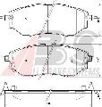 Klocki hamulcowe - komplet do Subaru, 37502, A.B.S. w ofercie sklepu e-autoparts.pl 