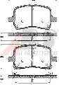 Klocki hamulcowe - komplet do Opla, 37581, A.B.S. w ofercie sklepu e-autoparts.pl 
