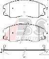 Klocki hamulcowe - komplet do Opla, 37582, A.B.S. w ofercie sklepu e-autoparts.pl 