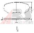 Klocki hamulcowe - komplet do Mazdy, 37643, A.B.S. w ofercie sklepu e-autoparts.pl 