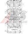 Klocki hamulcowe - komplet , 37738, A.B.S. w ofercie sklepu e-autoparts.pl 