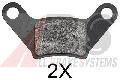 Klocki hamulcowe - komplet , 37879, A.B.S. w ofercie sklepu e-autoparts.pl 