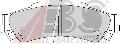 Klocki hamulcowe - komplet do Chevroleta, 38729, A.B.S. w ofercie sklepu e-autoparts.pl 