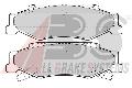 Klocki hamulcowe - komplet do Chevroleta, 38732, A.B.S. w ofercie sklepu e-autoparts.pl 
