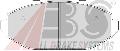 Klocki hamulcowe - komplet do Forda, 38748, A.B.S. w ofercie sklepu e-autoparts.pl 