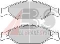 Klocki hamulcowe - komplet do Forda, 38804, A.B.S. w ofercie sklepu e-autoparts.pl 