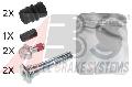 Zestaw tulei prowadzących, zacisk hamulca do Nissana, 55019, A.B.S. w ofercie sklepu e-autoparts.pl 