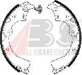 Zestaw szczęk hamulcowych do Toyoty, 8580, A.B.S. w ofercie sklepu e-autoparts.pl 